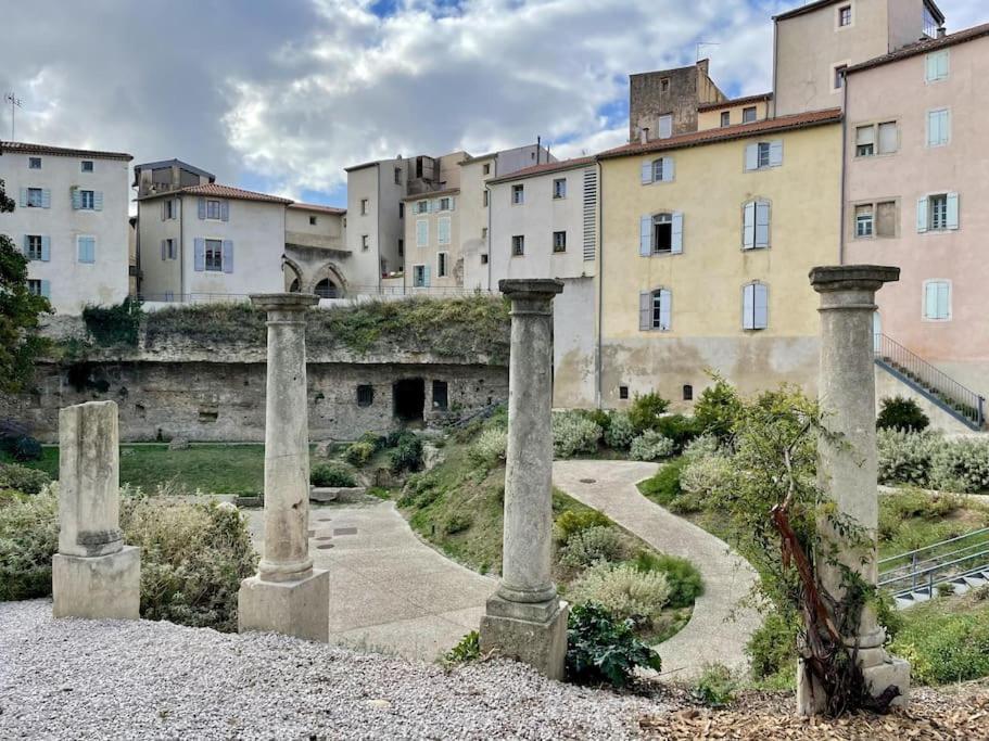 Le Moulin 3 - Appartement Tout Confort Centre Ville - Beziers - Wifi - Tv Connecte Eksteriør bilde